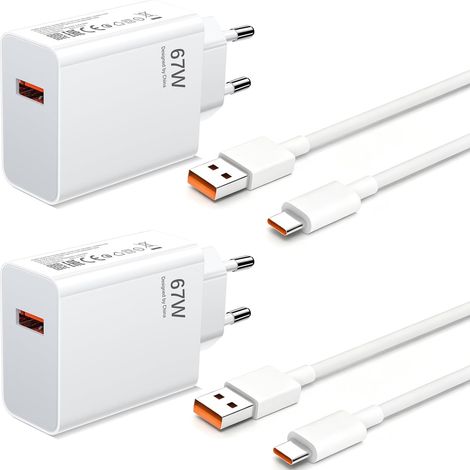 2 Pack 67W USB C Chargeur Câble pour 17T, 15T, 14T, 13T Lite, 12T (1/5)