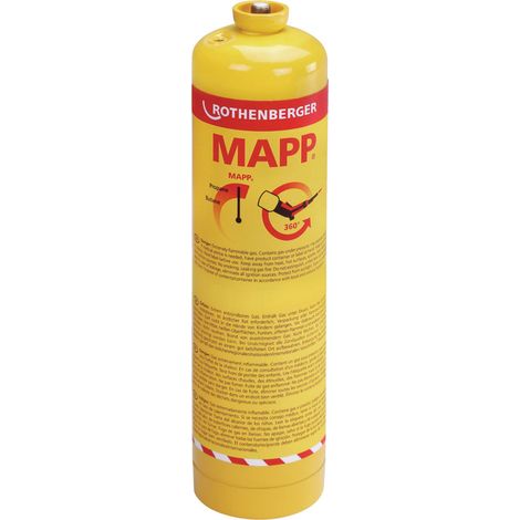 Gaz de chalumeau Rothenberger MAPP HPC 750 ml (1/2)