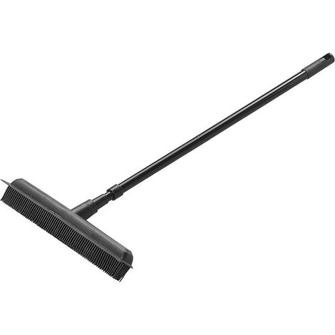 Balai en caoutchouc avec manche télescopique 68 - 120 cm