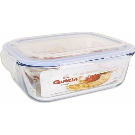 recipiente cristal cuadr. s-valvula hermetic 20x20 cm 2200cc (1/2)