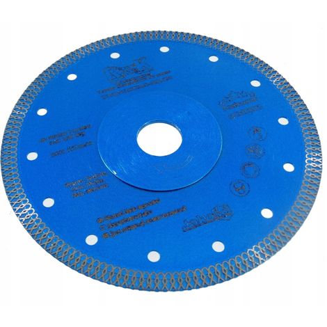 Strumento per piastrellista geko rk0103 lama diamante turbo 250 mm (1/3)