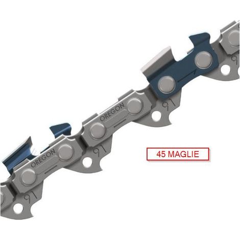 OREGON - 91VXL045E - Catena 91PX 3/8 x 1.3 mm - 45 maglie (1/4)