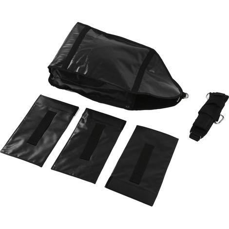 Sac de sable coupe-vent pour jardinage extérieur, poids ajustable. (1/5)