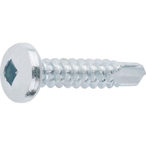 7504-N HC - IMPATTO QUADRATO. ZINCATO 3,5X016,0 ( 1000 pz.)