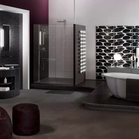 Receveur de douche à carreler 180 x 90 WEDI Fundo Primo rectangle écoulement centré + kit d'étancheité