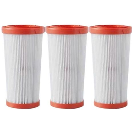 Lot de 3 filtres HEPA de rechange pour aspirateur Mijia Mite Eliminator 2 Pro E401CN - Accessoires de nettoyage pour la maison