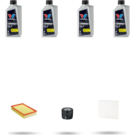 Kit tagliando 3 FILTRI e 4L OLIO compatibile con Seat Tarraco 1.5 TSI 110kw Dal 2018 (1/5)