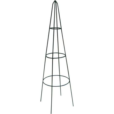 TrendLine Obelisk Metall Rankhilfe Spalier Rosenbogen Rankgitter Rosenpyramide