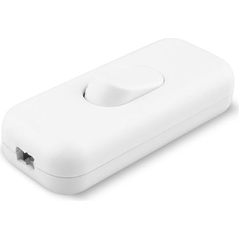 Interruptor bipolar blanco ONLEX 4A plano blanco