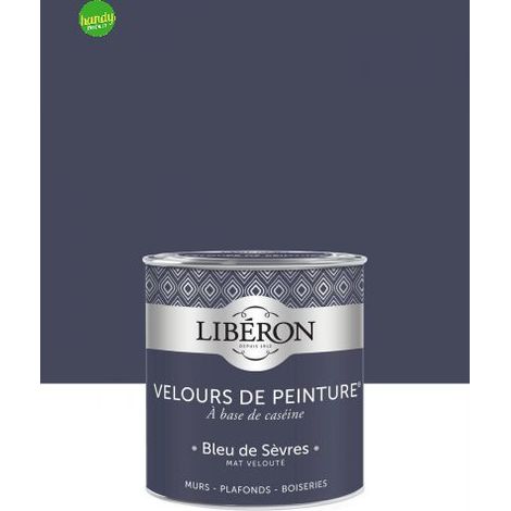 Pittura da interni Liberon 500ml Blu di Savres (1/3)