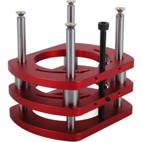 Base De Levage De Routeur - Machine De Découpe Intégrée - Établi De Chanfreinage Pour Travail Du Bois - Planche À Rabot En Alliage - 1 Pièce (1/5)