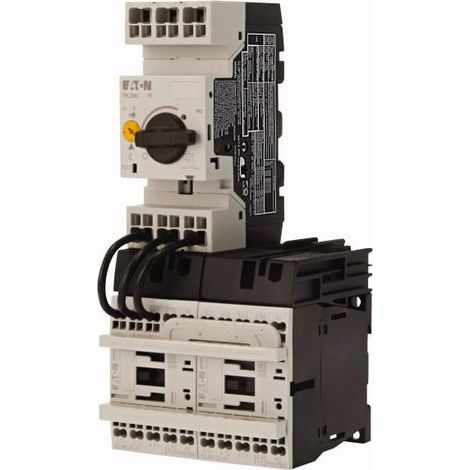 Démarreur inverseur 380V 415V: 4KW Ir 6.3 10 A 24V DC Bornes Push In 000199602 EATON MSC R 10 M9(24VDC) PI