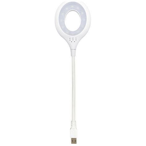 Lampe LED De bureau ultralégère, Portable, pliable librement, USB, anneau lumineux Non stroboscopique (1/5)