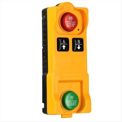 Télécommande Sans Fil Industrielle Haute Puissance, Étanche et Anti Chute, Puce EV1527 ASK AK K220607 433Mhz, 2 Boutons (1/4)