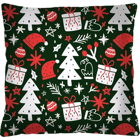 Cuscino - Alberi di Natale - 40x40 cm (1/3)