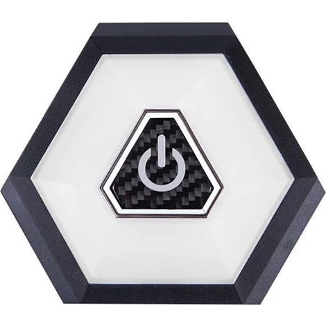 Plafonnier Automatique, Lampe De Presse Intérieure Rechargeable 12 V, Plafonnier Multifonction 3 Couleurs pour Véhicule, Camping-Car, Chambre à Coucher, Bâton sur n'importe Où (1/5)