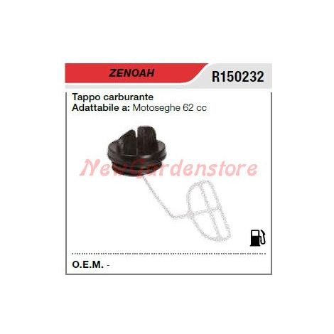 Tappo carburante ZENOAH motosega 62cc R150232