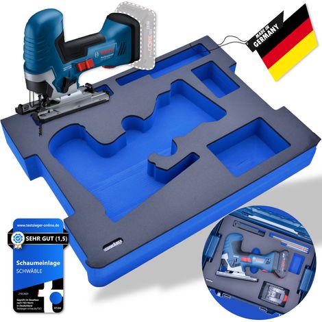 SCHWÄBLE® Schaumeinlage Schaumstoffeinlage für Bosch Akku-Stichsäge GST18V-125S (1/5)