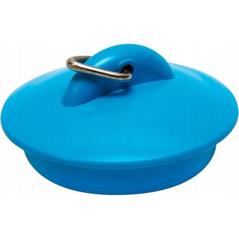 Stöpsel für Badewanne, Waschbecken, Duschwanne, Siphon 45 mm Schwarz (1/2)