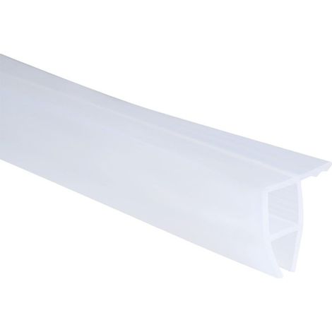 98-Zoll Joint d'angle porte douche fenêtre sans cadre clair pour verre 5/16 pouces
