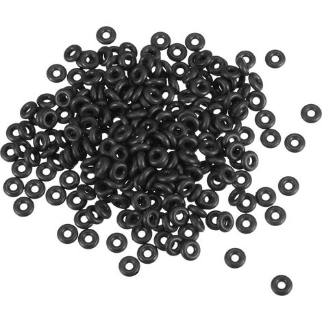 200 pièces Joint torique Dichtungen 3 mm x 7 2 Metrische Nitrilkautschuk Gummidichtung Dichtungsring (1/5)