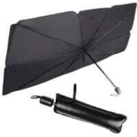 Parapluie pare-soleil pliable pour voiture – Protection solaire réfléchissante – Réduit la chaleur intérieure – Installation facile et rapide