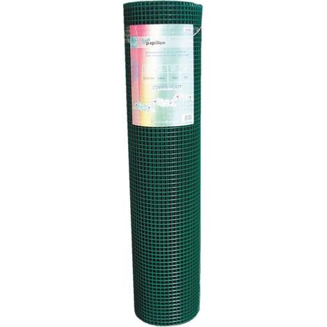 Rete Recinzione Plasticata SGS Corral Plast 12,7X12,7 mm H: 60 cm Rotolo 25 mt