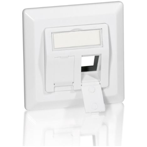 prise equip 760303 encastrable compatible keystone montage en surface
