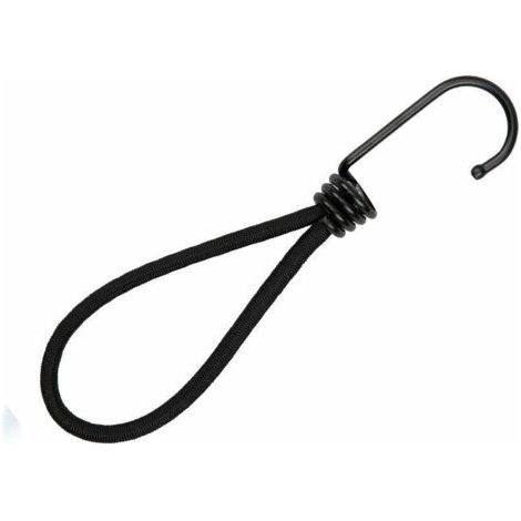 Alovez - 10 Tendeur Elastique Caoutchouc Professionnel avec Crochet (Noir 150 mm) pour Bâches, Affiches.Filets Tendeur Bâche, Sangle Élastique, Support de Bâche, Caoutchouc de Bâche, Tendeur Caoutch (1/5)