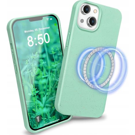 NALIA MagPower – umweltfreundliche Hülle für iPhone 14, kompatibel mit MagSafe (1/4)