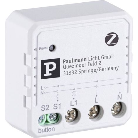 50139 SH ZB Paulmann Home Actionneur de commutation universel blanc