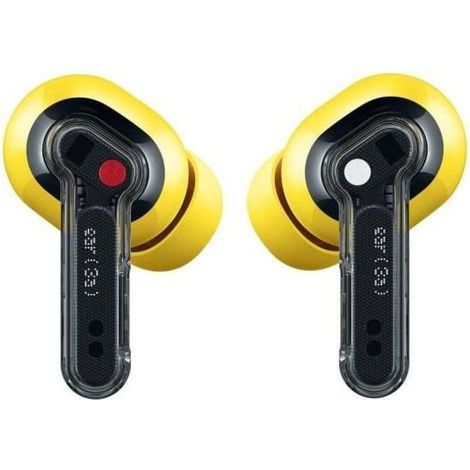 Auriculares intraaurales - NOTHING - Ear (3a) - Amarillo - Reducción de ruido activa - Autonomía 42 h