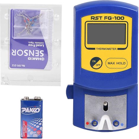 FG-100 Löttemperaturprüfer Lötspitzenthermometer mit LCD-Anzeige (0-700℃)