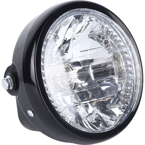 7-Zoll-Universal-LED-Motorradscheinwerfer, langlebig, wasserdicht, Hochleistungs-LED-Lampe, leistungsstarker Frontprojektor für Tag und Nacht (1/5)