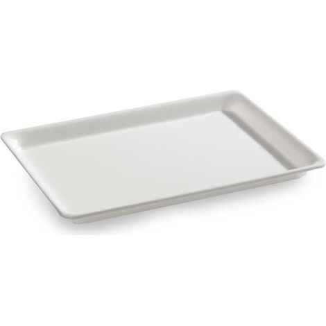 Plat en Plexiglas à pâté Blanc 270x200x17mm - Matériel CHR Pro