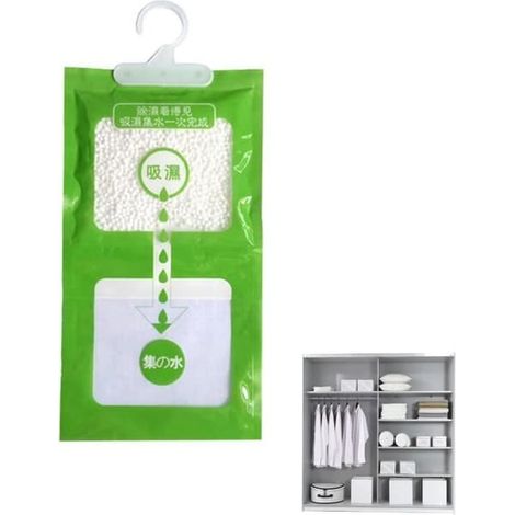 Déshumidificateur, absorbeur d'humidité, sac absorbant l'humidité, sac absorbant l'humidité, armoire absorbant l'humidité, sac déshumidificateur[H281] (1/4)