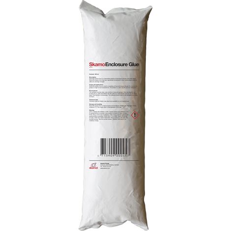 Colle réfractaire silicate 300 ml – Température d'application 1100°C – Excellente adhésion sur surfaces poreuses – Pour joints panneaux isolants – Skamol A/S