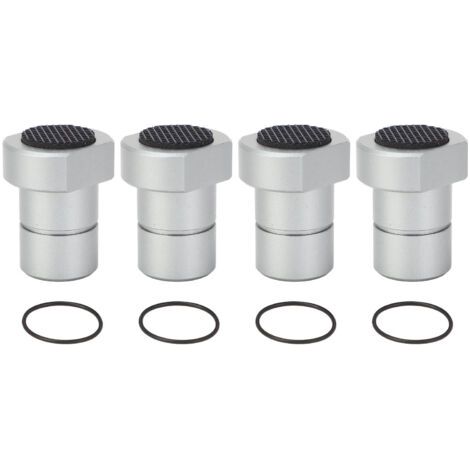 RHG Lot de 4 butées d'établi de 20 mm en alliage d'aluminium avec patin antidérapant pour table MFT (1/5)