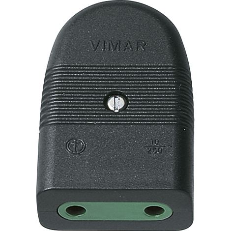 VIMAR - 01022 2P 10A P10 Douille axiale noire
