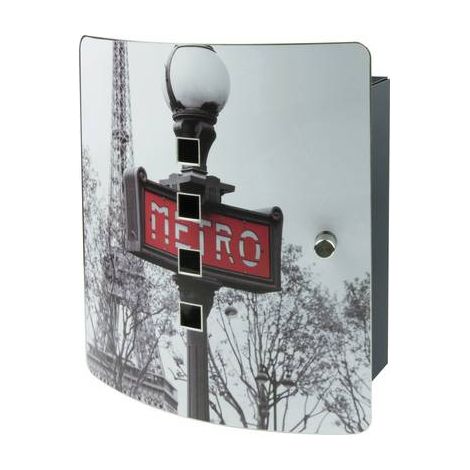 BURG-WÄCHTER Armoire a clés 6204/10 Ni Paris Metro (1/2)