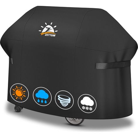 Housse de barbecue 132 cm - 7106 - Housse de barbecue Exterieur pour Weber Spirit série 300 - Bâche de Protection imperméable - Housse pour Weber Spirit E310, Sprit E315, E330 et Spirit II E310 (1/5)