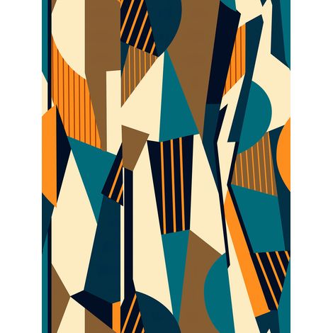 Papier peint panoramique - Moderne - 239 cm x 320 cm (1/2)