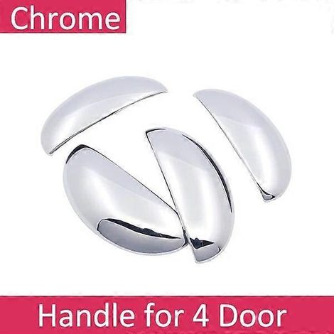 Autocollants décoratifs pour Peugeot 107 (2005-2012) : poignées de porte chromées, peinture, accessoires auto (4 portes). (1/5)