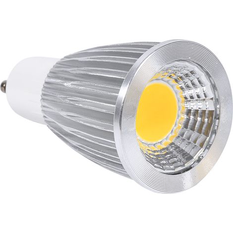 Ampoule Led Gu10 7w Cob Lumière Blanche Naturelle Pour Éclairage Intérieur Spot Encastrable - 1 Pièce
