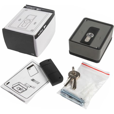 Selettore a Chiave Con Sblocco Per Serranda Serrande Wallkey KS Plus PACERE0320 PUJOL