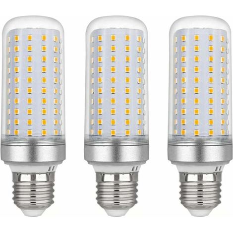 Ampoule LED Maïs E27 - 30 W - 2500 lm - 3000 K Blanc Chaud - Non Dimmable - Pour Lustres Plafonniers Lampadaires - Lot de 3 (1/5)