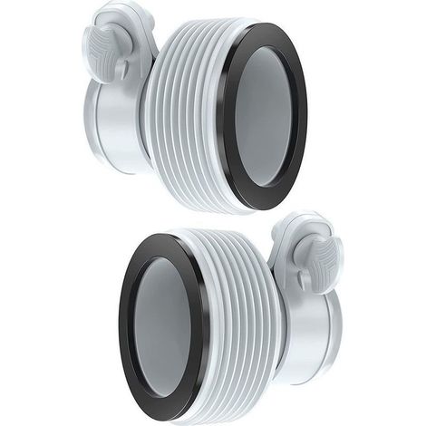 Accessoires pour piscine, Interface de pompe de filtration INTEX type B 1,25 à 1,5 pouce, 2 pièces (1/5)