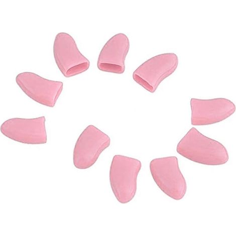 Krallenschutzkappen aus weichem Silikon für Hunde und Katzen – Schutzhüllen für den Heimgebrauch (20er-Set) Rosa XL (1/5)