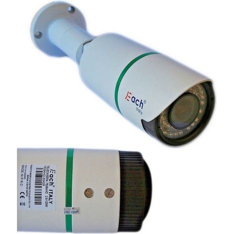 TrAdE Shop Traesio - Telecamera Videosorveglianza Ahd 42led Varifocale 2.8-12 Mm Ir 3.0mp 7526ahd -