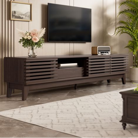 Mueble TV salón con puertas y cajón vintage OKMYHOME (1/5)